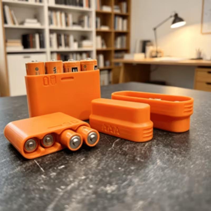 Car Organizer - Caja de almacenamiento para 4 pilas