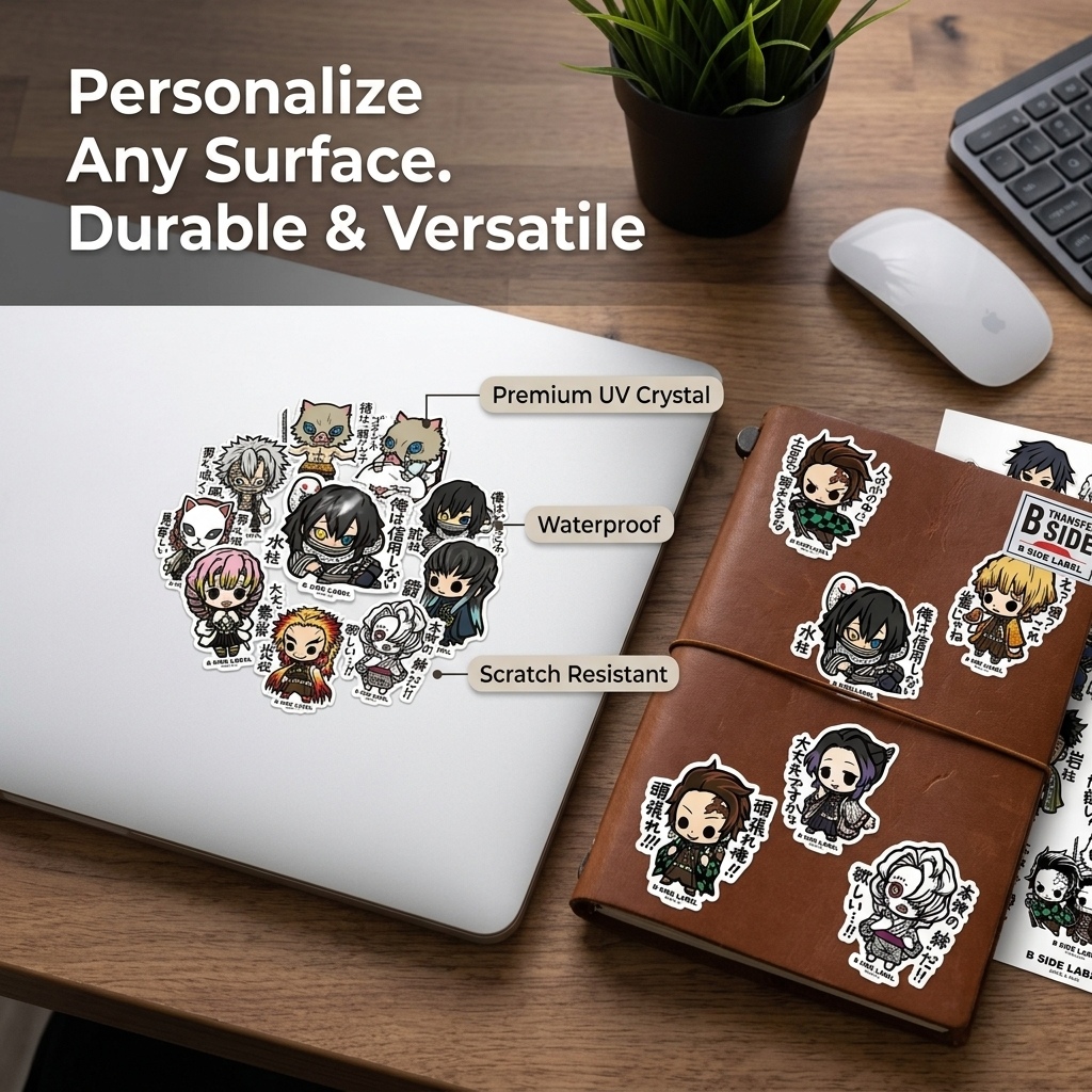 Car Accessories Japanese - Pegatina Decorativa Japonesa de Demon Slayer