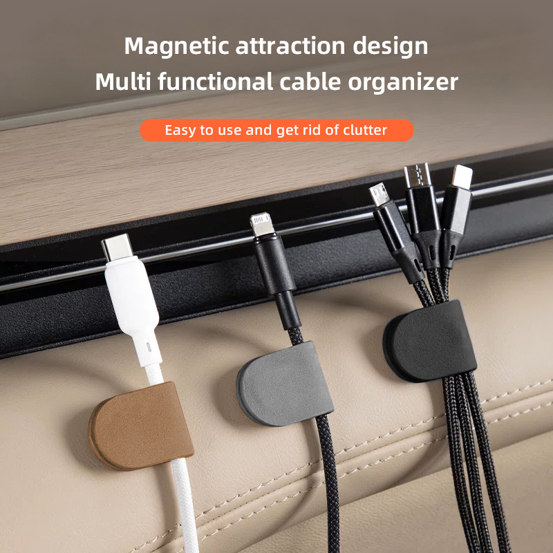 1/2/4PCS Organizador de cables - Car Cable Organizer reseña y precio