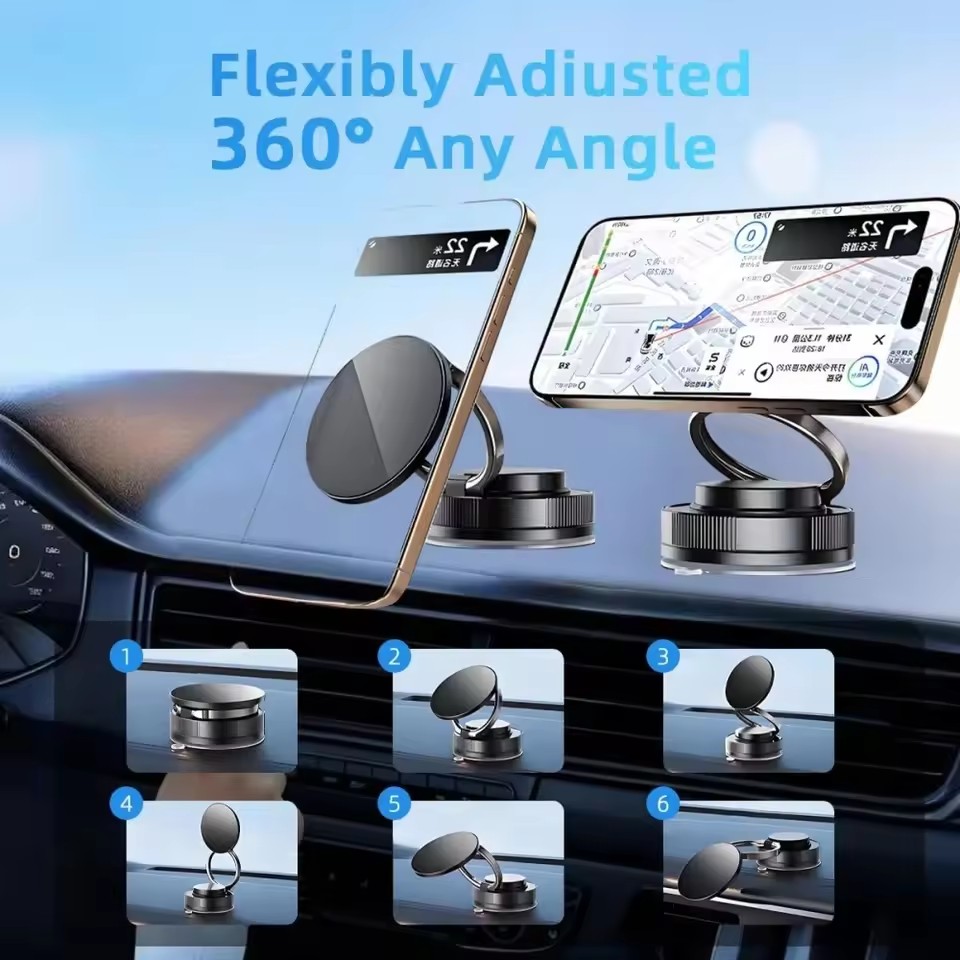 Soporte magnético para teléfon - Car Vacuum reseña y precio